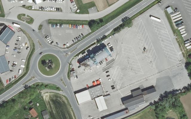 Luftbild von Shell Gentraco GmbH