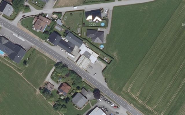 Luftbild von IQ Tankstelle Pöndorf