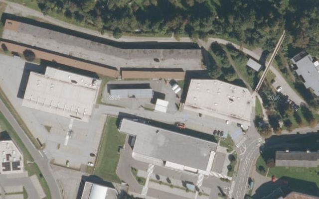 Luftbild von IQ Tankautomat Trofaiach