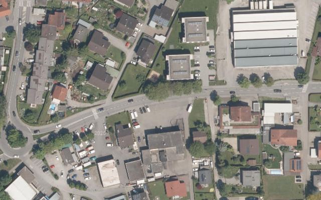 Luftbild von JET TANKSTELLE