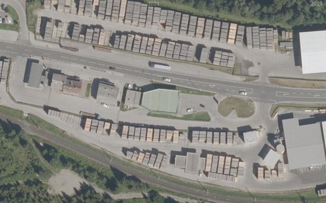 Luftbild von OMV - Sillian Arnbach 75b