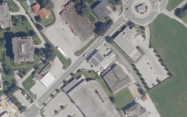 Luftbild von OMV - Wörgl Salzburger Straße 55