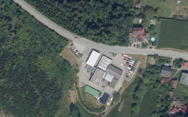 Luftbild von Freie Tankstelle (AVIA Treibstoffe)