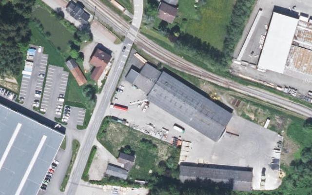 Luftbild von Genol - Lagerhaus