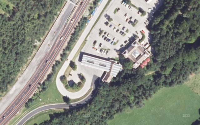 Luftbild von eni