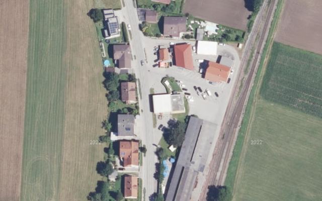 Luftbild von eni