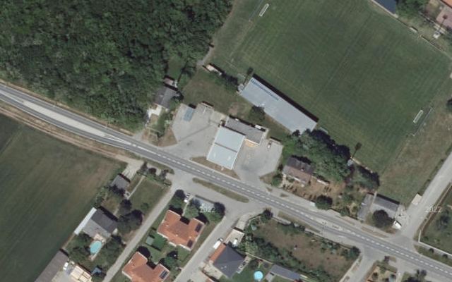 Luftbild von eni