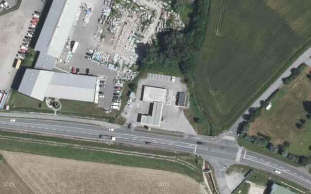 Luftbild von eni