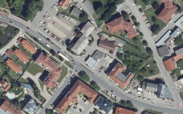 Luftbild von eni