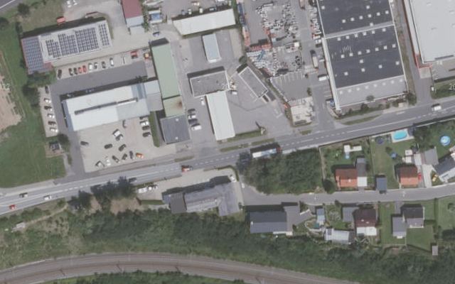 Luftbild von eni