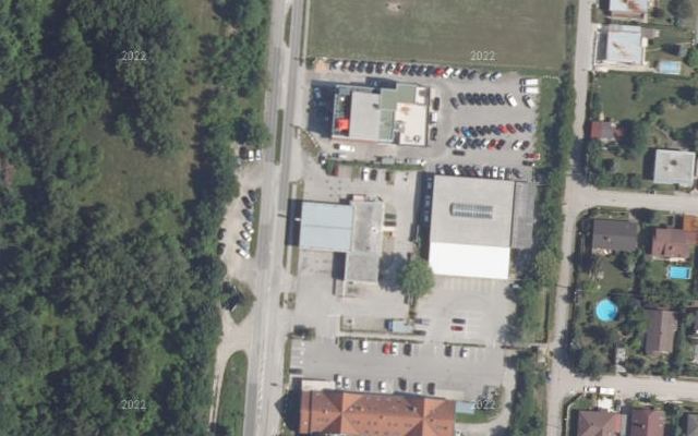 Luftbild von eni