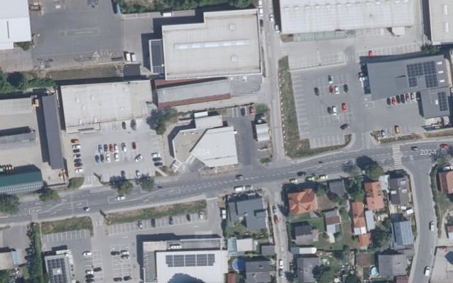 Luftbild von eni