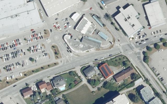 Luftbild von ECODROM - 24h Tanken & CAR WASH CLUB