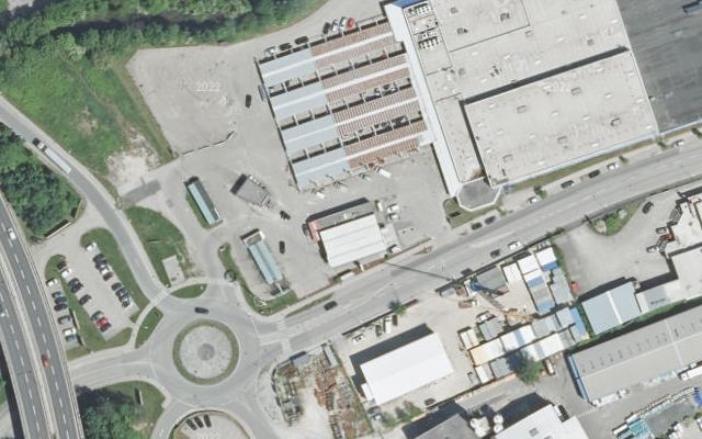 Luftbild von ECODROM - 24h Tanken & CAR WASH CLUB