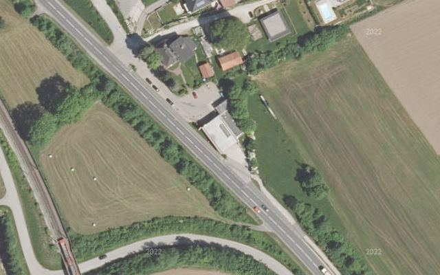 Luftbild von Shell Austria