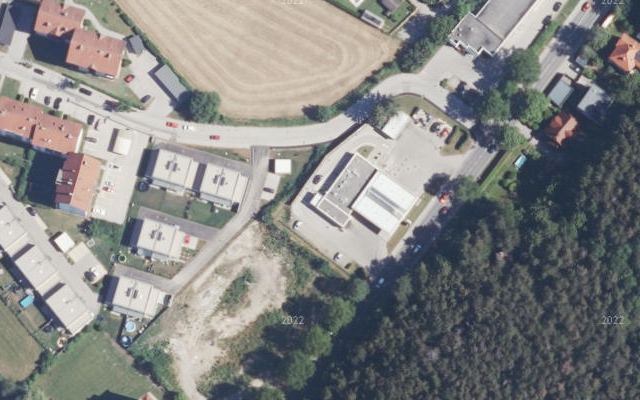 Luftbild von eni Hochhauser