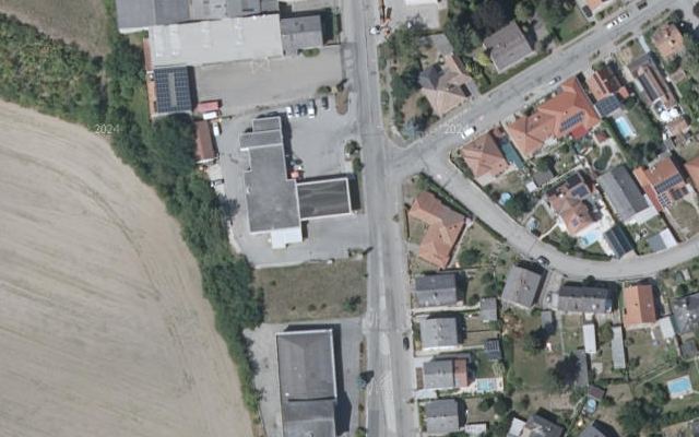 Luftbild von Eni