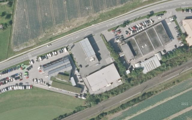 Luftbild von OMV Gutmann
