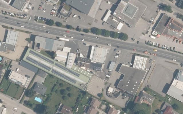 Luftbild von OMV - Spittal an der Drau Villacher Straße 50