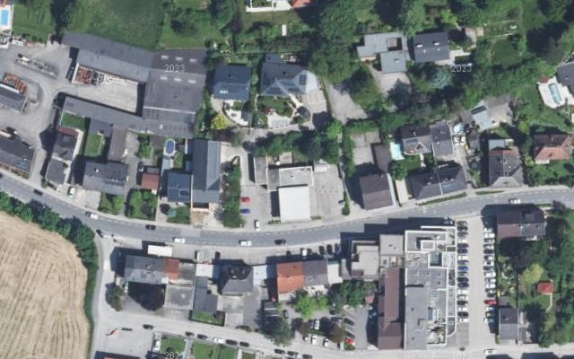 Luftbild von SOCAR Perg