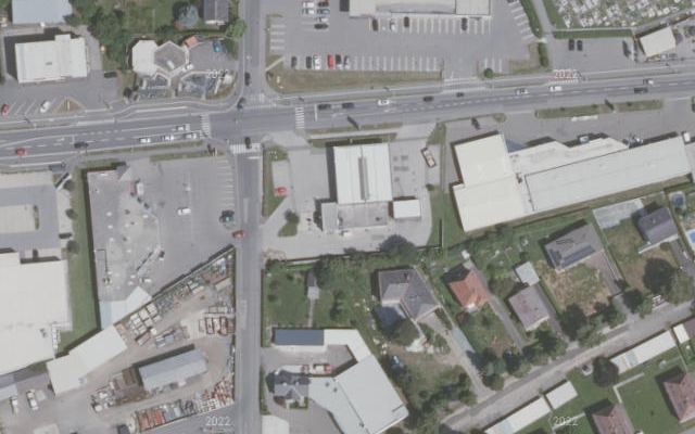 Luftbild von SOCAR Knittelfeld