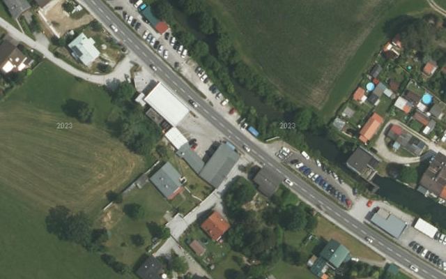 Luftbild von SOCAR Traisen