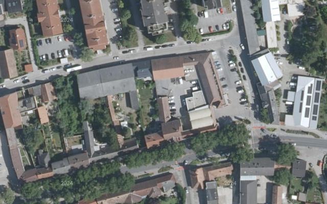 Luftbild von SOCAR Stockerau