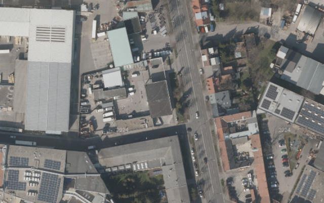 Luftbild von SOCAR Wien-Altmannsdorferstraße