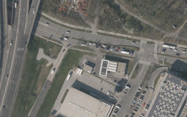 Luftbild von OMV - Wien Sterngasse 13