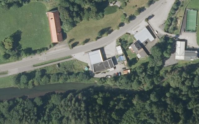 Luftbild von SOCAR Thörl bei Aflenz