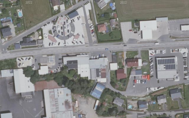 Luftbild von VW AUDI NEUBAUER