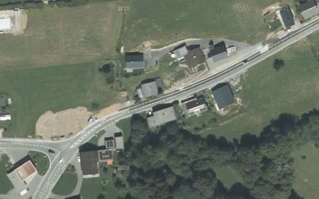 Luftbild von Shell