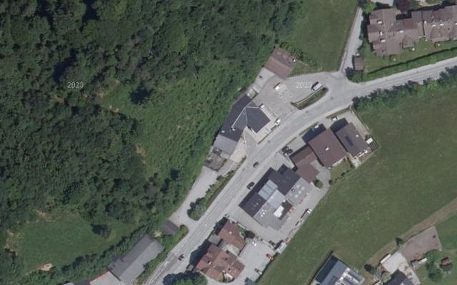 Luftbild von BP Großgmain
