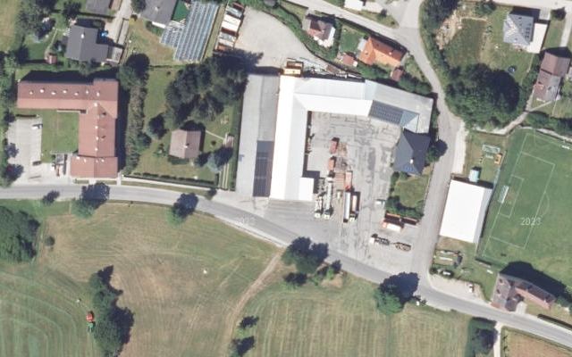 Luftbild von Paulischin