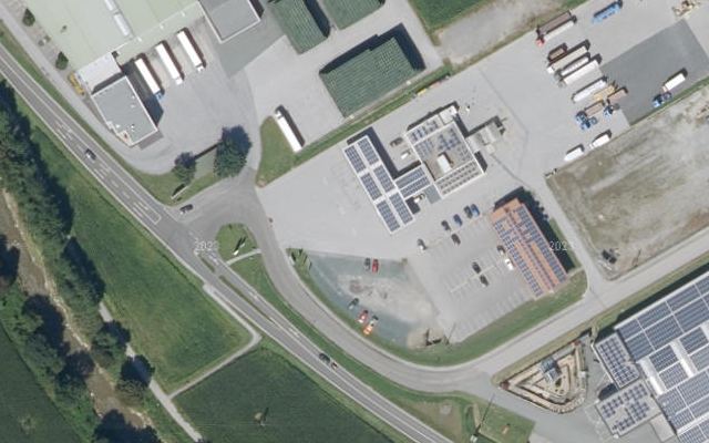 Luftbild von BP