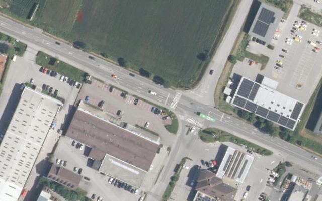Luftbild von AVIA