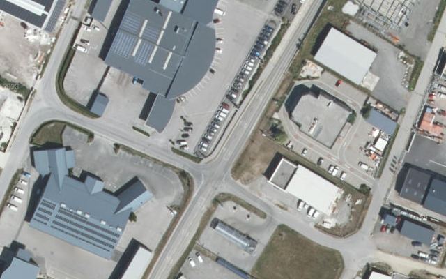Luftbild von AVIA