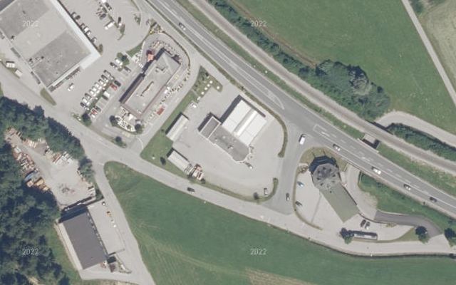 Luftbild von AVIA