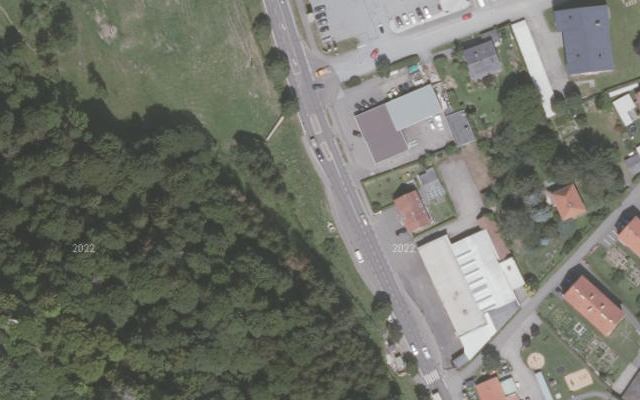 Luftbild von Land lebt auf !