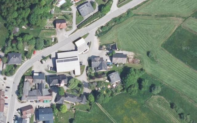 Luftbild von Shell Altmelon
