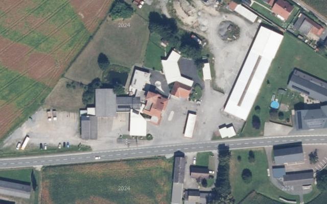 Luftbild von Pock Diskont