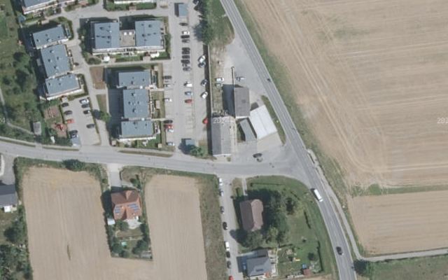 Luftbild von Tankstelle Schleinbach