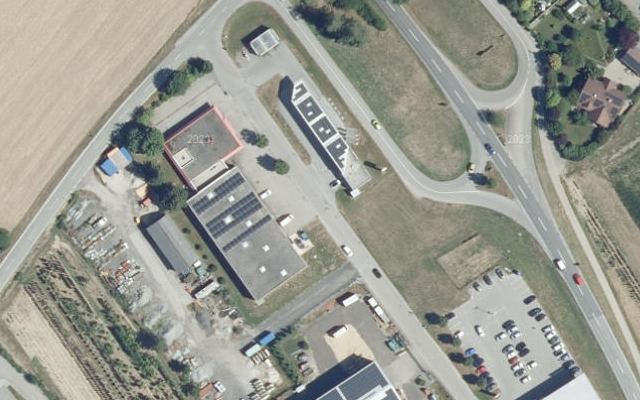 Luftbild von AVIA