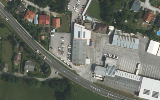 Luftbild von BICHLER premiumDIESEL
