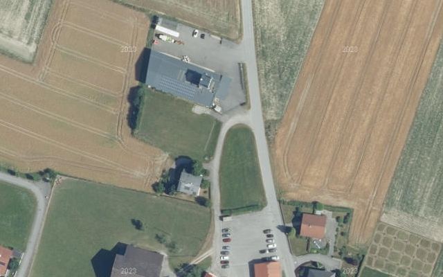 Luftbild von Lagerhaus Genol