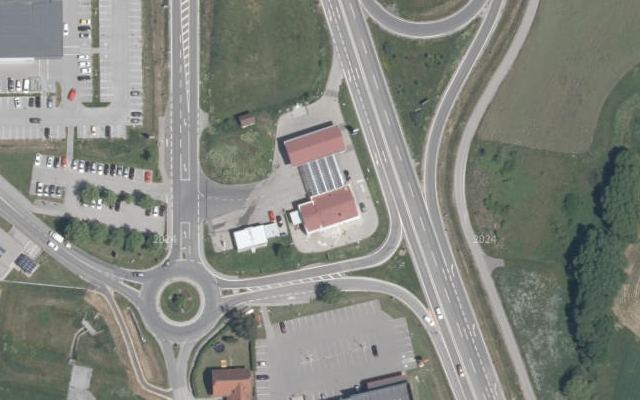 Luftbild von OMV - Gföhl Langenloiser Straße 85