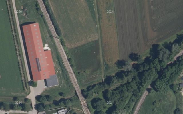 Luftbild von Tankstelle Rapp