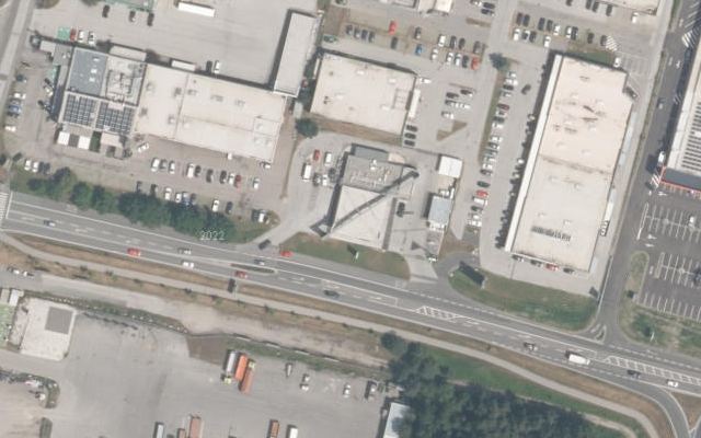 Luftbild von OMV - Villach Maria-Gailer-Straße 53