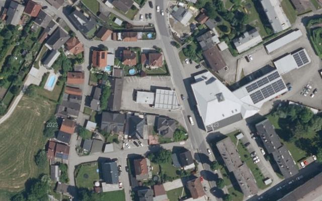 Luftbild von Shell Austria