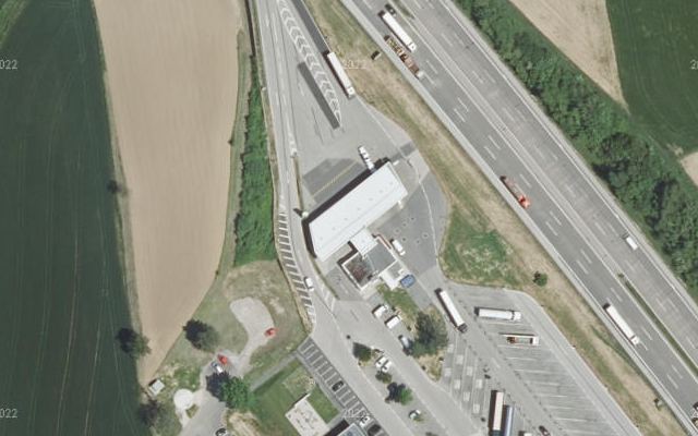 Luftbild von BP